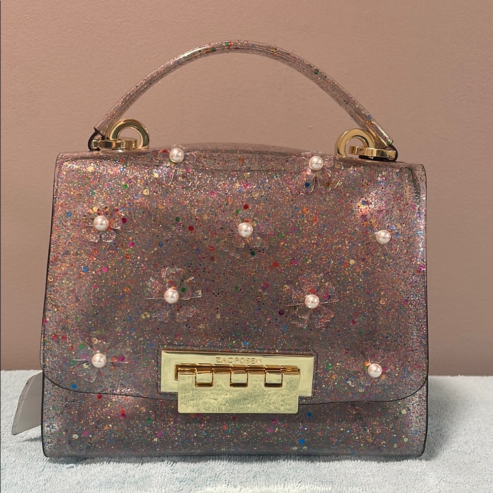 Zac Posen Multicolor Glitter Handbag